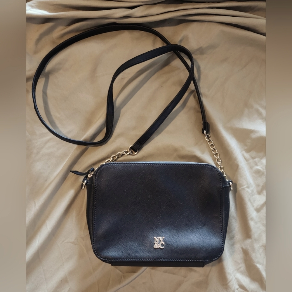 New York & Company Black Crossbody Bag